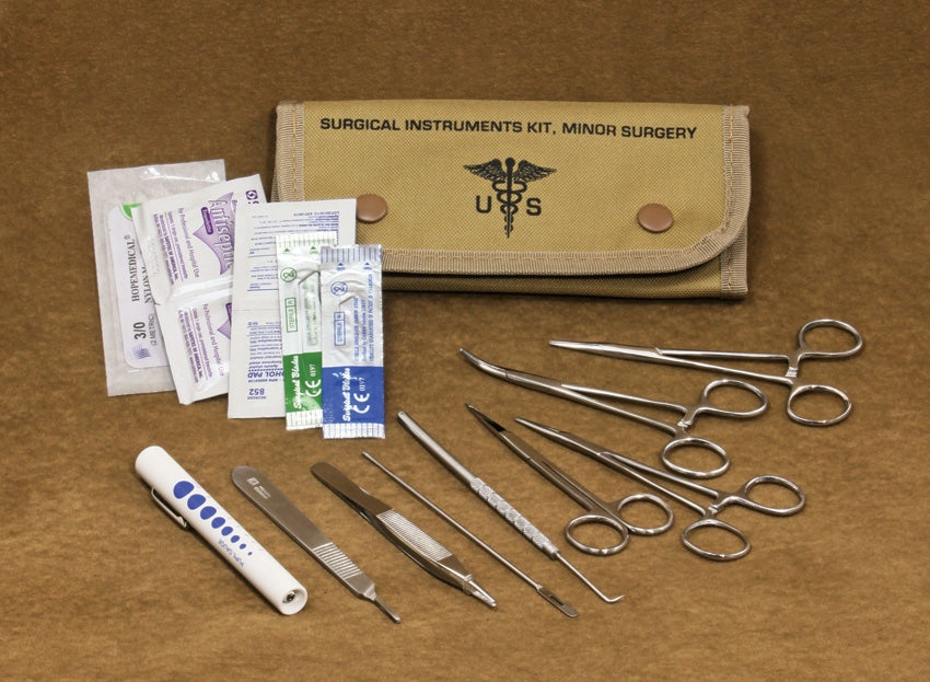 First Aid Field Surgical Kit