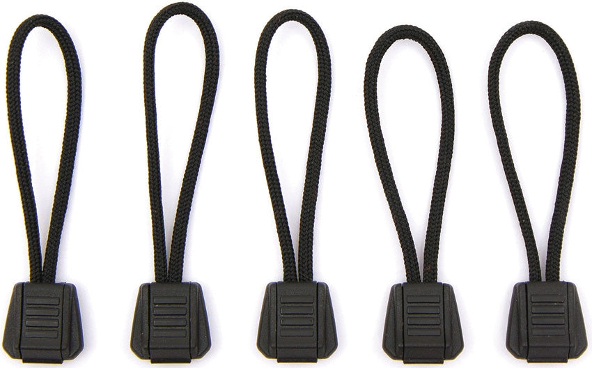 Tinderzip Zipper Pull Black