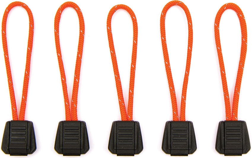 Tinderzip Zipper Pull Orange