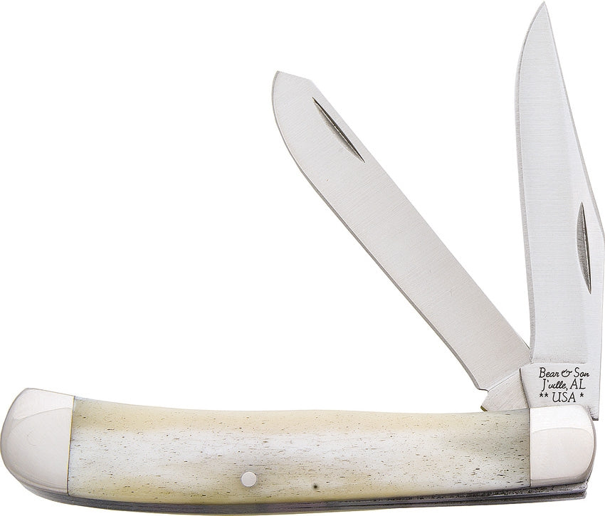 Trapper White Smooth Bone