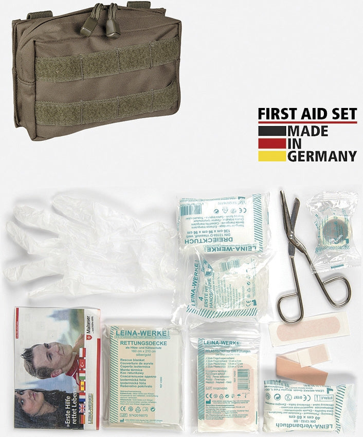 First Aid Kit OD MOLLE Pouch