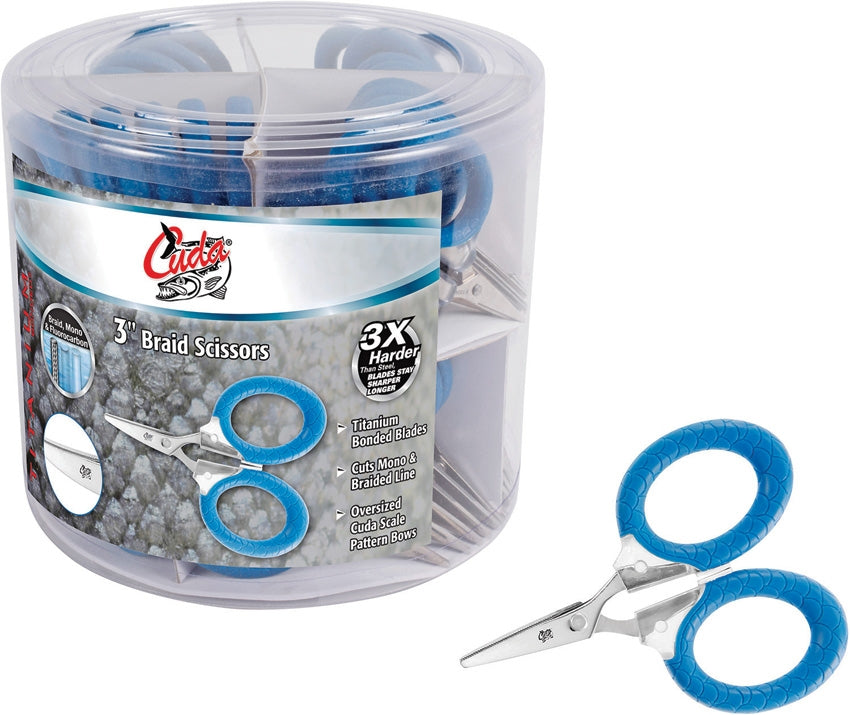 Cuda Bucket 50 Braid Scissors