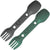 Two Pack Utility Spork Green