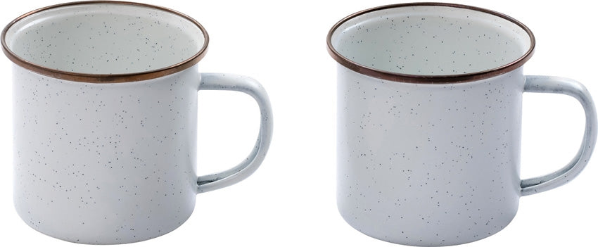 Enamel Cup Set Eggshell