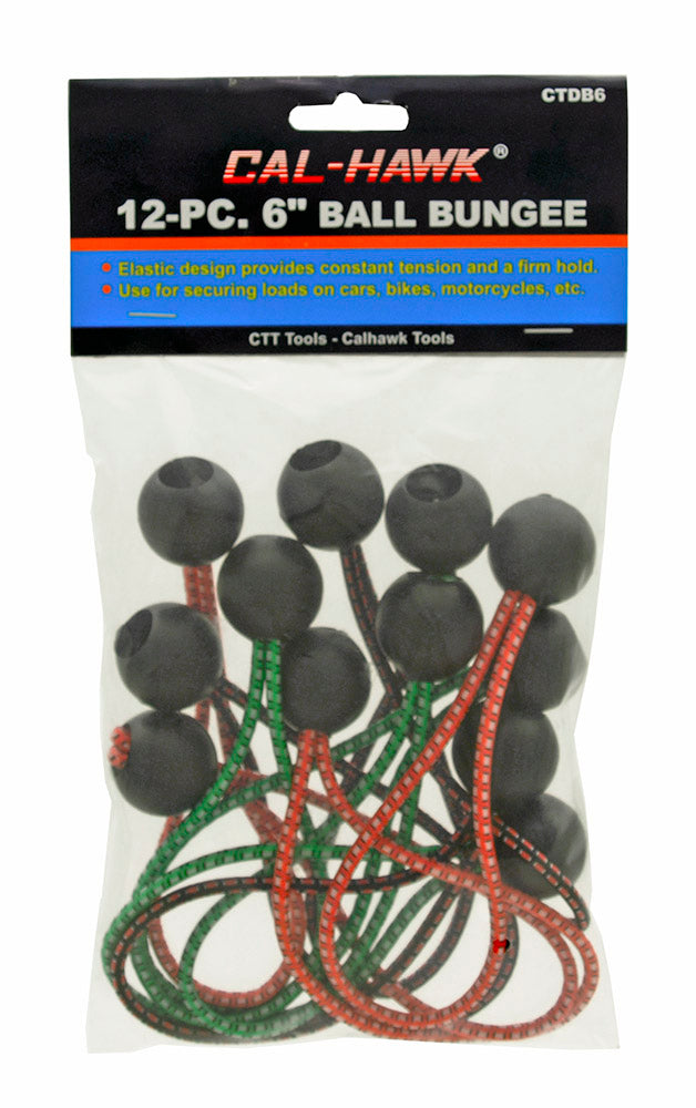 12-pc. 6" Ball Bungee