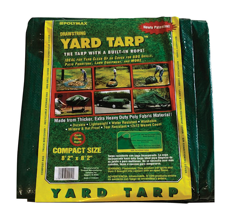 Tarp Yard 8'2"X8'2" Grn