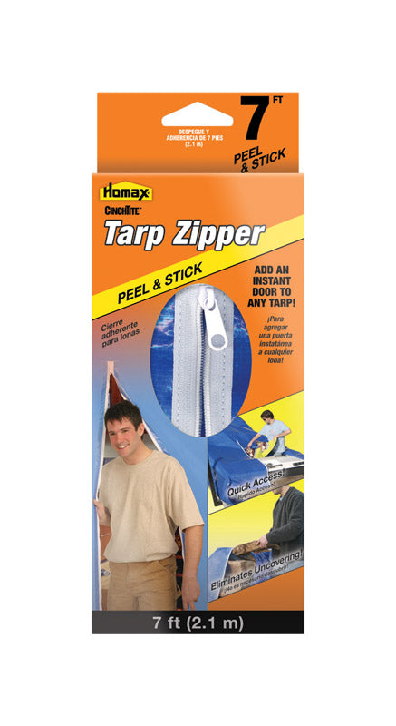 Tarp Zipper Door