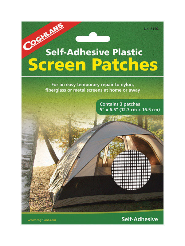 Tent Screen Patch 5X6.5"