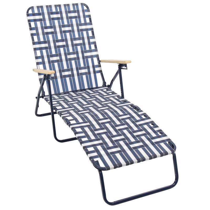 Web Chaise Lounge Steel