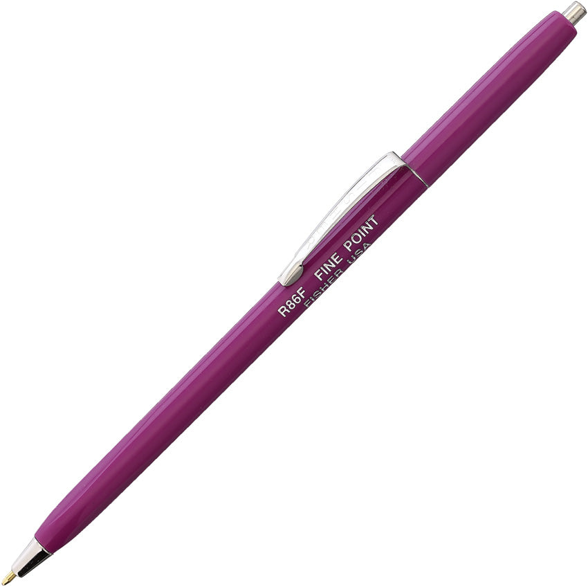 Retractable Purple Pen