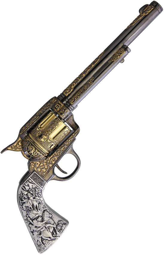 Engraved Cavalry Revolver