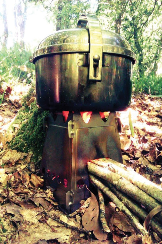 Original Stove with Cross Bars