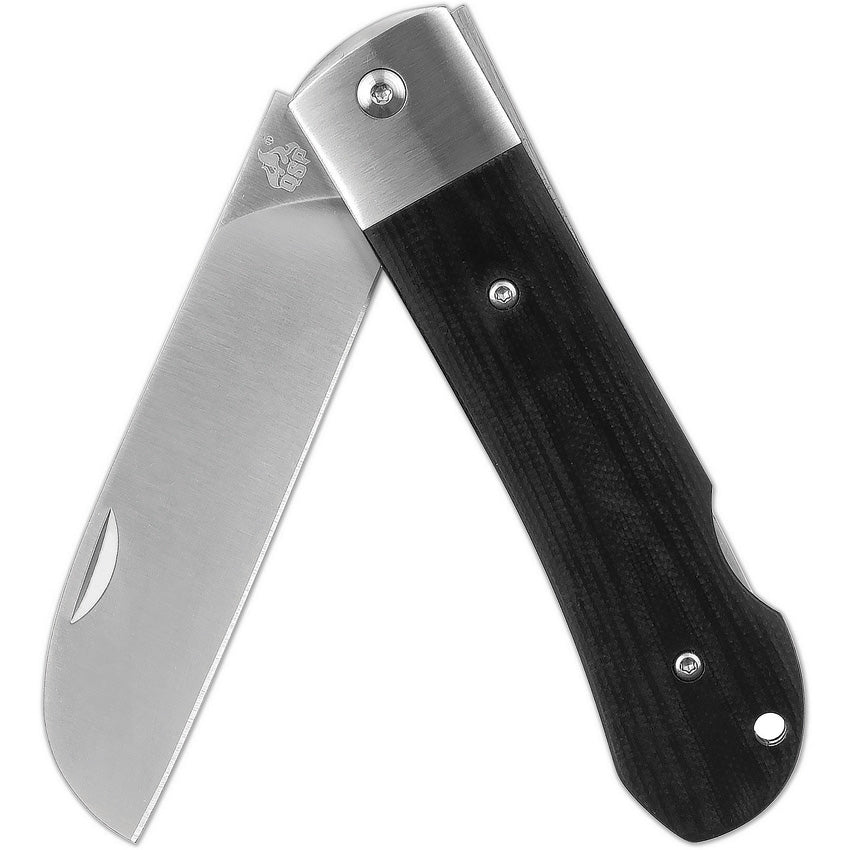 Worker Lockback Black G10