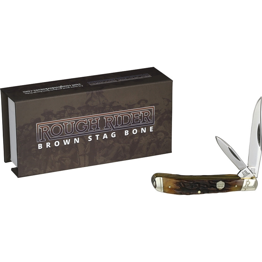 Trapper Brown Stag Bone