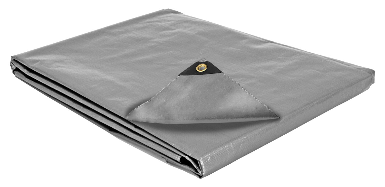 15 x 20 Heavy Duty Canopy Tarp - Silver