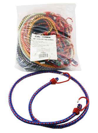 20-pc. 48" Color Bungee Tie Down